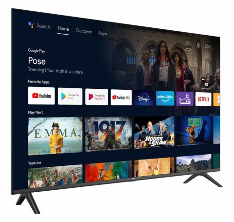 TCL Telewizor TCL 40FHD7900 LED 40'' Full HD Android TV Dolby Digital Plus DVB-T2 Czarny TCL Telewizor TCL 40FHD7900 LED 40'' Full HD Android TV Dolby Digital Plus DVB-T2 Czarny