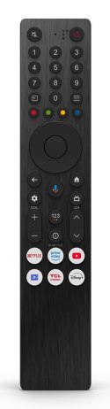 TCL Telewizor TCL 43P69K LED 43'' 4K Ultra HD Google TV Dolby AC4 DVB-T2 Czarny