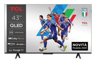 TCL Telewizor TCL 43P79K QLED 43'' 4K Ultra HD Google TV Dolby Vision DVB-T2 Metaliczny