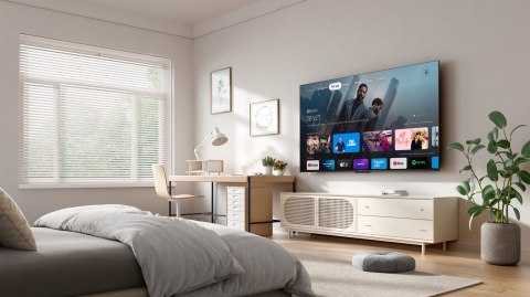 TCL Telewizor TCL 65P69K LED 65'' 4K Ultra HD Google TV Dolby Atmos DVB-T2 Czarny TCL Telewizor TCL 65P69K LED 65'' 4K Ultra HD Google TV Dolby Atmos DVB-T2 Czarny