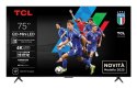 TCL Telewizor TCL 75Q6C QD-Mini LED 75" 4K Ultra HD Google TV Dolby Atmos DVB-T2 Metaliczny