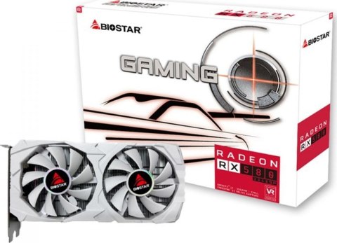 Biostar Karta graficzna BIOSTAR Radeon RX 580 8GB White D5