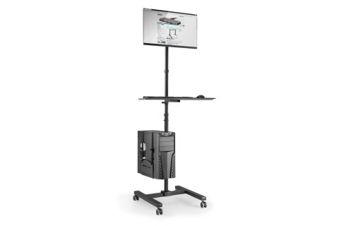 DIGITUS DIGITUS STOJAK - MOBILNA STACJA ROBOCZA 1XLCD MAX.32" MAX.8KG + KLAWIATURA + PC MAX.10KG, UCHYL.-OBROT. DA-90374 (WYPRZEDAŻ) DIGITUS DIGITUS STOJAK - MOBILNA STACJA ROBOCZA 1XLCD MAX.32" MAX.8KG + KLAWIATURA + PC MAX.10KG, UCHYL.-OBROT. DA-90374 (WYPRZEDAŻ)