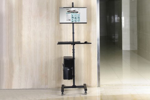 DIGITUS DIGITUS STOJAK - MOBILNA STACJA ROBOCZA 1XLCD MAX.32" MAX.8KG + KLAWIATURA + PC MAX.10KG, UCHYL.-OBROT. DA-90374 (WYPRZEDAŻ) DIGITUS DIGITUS STOJAK - MOBILNA STACJA ROBOCZA 1XLCD MAX.32" MAX.8KG + KLAWIATURA + PC MAX.10KG, UCHYL.-OBROT. DA-90374 (WYPRZEDAŻ)