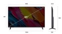 LG Telewizor LG 65QNED70A6A QNED 65'' 4K Ultra HD WebOS Dolby Atmos DVB-T2 Czarny