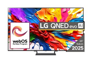LG Telewizor LG 65QNED93A6A QNED EVO 65'' 4K Ultra HD 144 Hz WebOS Dolby Atmos Czarny