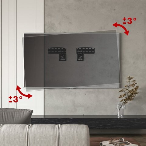 Maclean MACLEAN UCHWYT DO TV, KOMPATYBILNY Z TELEWIZORAMI SAMSUNG QLED, 43"-85", MAX. 60KG, MC-806 N Maclean MACLEAN UCHWYT DO TV, KOMPATYBILNY Z TELEWIZORAMI SAMSUNG QLED, 43"-85", MAX. 60KG, MC-806 N