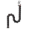 Nano RS NANO RS ORGANIZER KABLI / MASKOWNICA DO BIURKA, 1345MM, CZARNO CZERWONY RS125