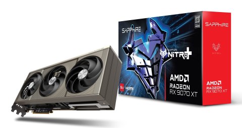 Sapphire Karta graf. SAPPHIRE NITRO+ RX 9070 XT GAMING OC 16 (WYPRZEDAŻ) Sapphire Karta graf. SAPPHIRE NITRO+ RX 9070 XT GAMING OC 16 (WYPRZEDAŻ)