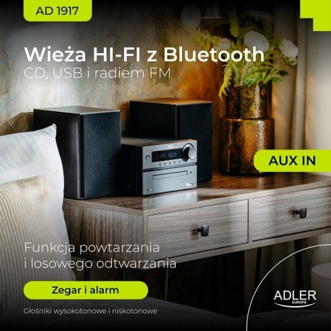 Adler Wieża bluetooth ADLER AD 1917 Adler Wieża bluetooth ADLER AD 1917