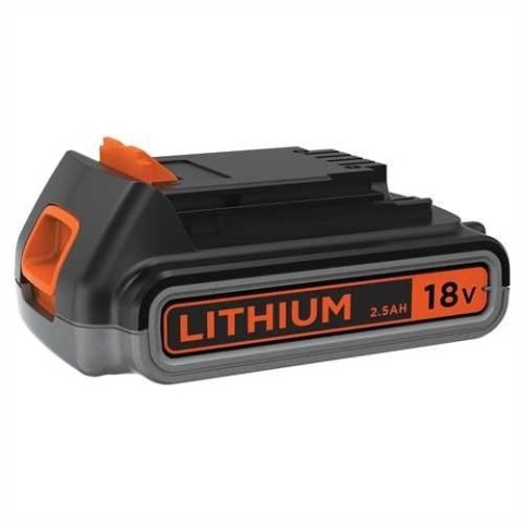 BLACK+DECKER Akumulator 18V, Li-lon 2,5Ah BL2518-XJ BLACK+DECKER BLACK+DECKER Akumulator 18V, Li-lon 2,5Ah BL2518-XJ BLACK+DECKER