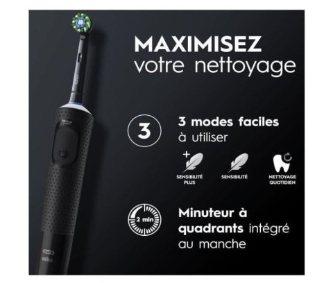 Braun Szczoteczka Oral-B Vitality Pro D103 Box Czarna Braun Szczoteczka Oral-B Vitality Pro D103 Box Czarna