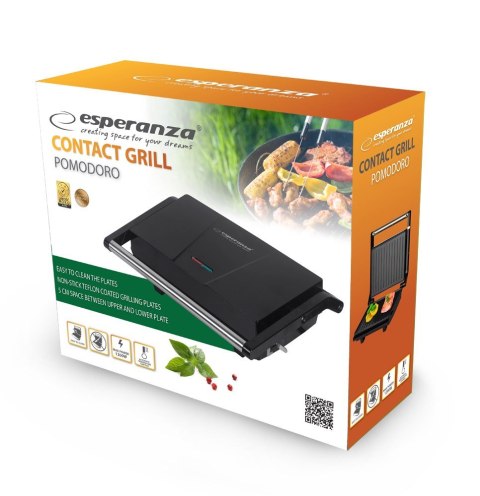 Esperanza ESPERANZA ESPERANZA GRILL KONTAKTOWY POMODORO 1200W EKG014
