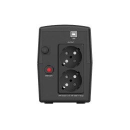 INFOSEC INFOSEC ZASILACZ AWARYJNY UPS X1+ 500, 500VA, 300W, 2X FR/SCHUKO