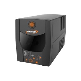 INFOSEC INFOSEC ZASILACZ AWARYJNY UPS X1+ 700 IEC, 700VA, 360W, 4X C13