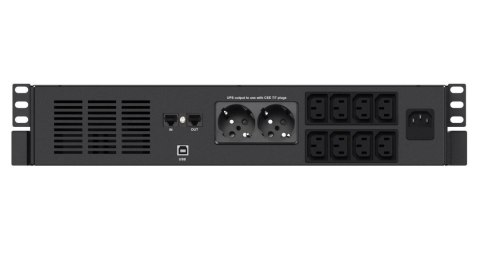 INFOSEC INFOSEC ZASILACZ AWARYJNY UPS X4 1000 RM PLUS, 1000VA, 600W, 8X C13, 2X FR/SCHUKO INFOSEC INFOSEC ZASILACZ AWARYJNY UPS X4 1000 RM PLUS, 1000VA, 600W, 8X C13, 2X FR/SCHUKO