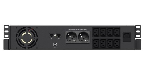 INFOSEC INFOSEC ZASILACZ AWARYJNY UPS X4 2000 RM PLUS, 2000VA, 1200W, 2x FR/Schuko, 8x C13 INFOSEC INFOSEC ZASILACZ AWARYJNY UPS X4 2000 RM PLUS, 2000VA, 1200W, 2x FR/Schuko, 8x C13
