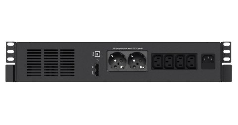 INFOSEC INFOSEC ZASILACZ AWARYJNY UPS X4 600 RM PLUS, 600VA, 360W, 4X C13, 2X FR/SCHUKO INFOSEC INFOSEC ZASILACZ AWARYJNY UPS X4 600 RM PLUS, 600VA, 360W, 4X C13, 2X FR/SCHUKO
