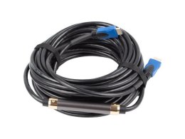 Lanberg Kabel Lanberg CA-HDMI-20CU-0150-BK (HDMI M - HDMI M; 15m; kolor czarny)