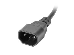 Lanberg Listwa RACK, zasilająca Lanberg PDU-07F-0200-IEC-BK (7 x UTE; 10 A; 2m; kolor czarny)