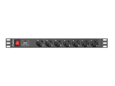 Lanberg Listwa RACK, zasilająca Lanberg PDU-07F-0200-IEC-BK (7 x UTE; 10 A; 2m; kolor czarny) Lanberg Listwa RACK, zasilająca Lanberg PDU-07F-0200-IEC-BK (7 x UTE; 10 A; 2m; kolor czarny)