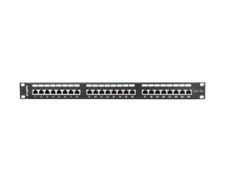 Lanberg Patch panel Lanberg PPS5-1024-B (1U; kat. 5e; 24xRJ-45)