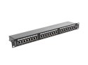 Lanberg Patch panel Lanberg PPS5-1024-B (1U; kat. 5e; 24xRJ-45)