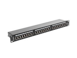 Lanberg Patch panel Lanberg PPS5-1024-B (1U; kat. 5e; 24xRJ-45)