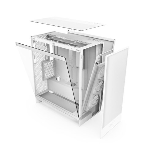 NZXT NZXT OBUDOWA H7 FLOW RGB MIDI TOWER Z OKNEM BIAŁA (2024) NZXT NZXT OBUDOWA H7 FLOW RGB MIDI TOWER Z OKNEM BIAŁA (2024)
