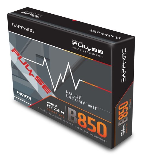 Sapphire Płyta główna SAPPHIRE PULSE B850M WIFI Sapphire Płyta główna SAPPHIRE PULSE B850M WIFI