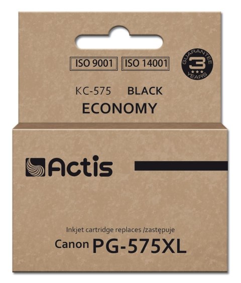 ACTIS Actis KC-575 Tusz (zamiennik Canon PG-575XL; Supreme; 16,5 ml; czarny). ACTIS Actis KC-575 Tusz (zamiennik Canon PG-575XL; Supreme; 16,5 ml; czarny).