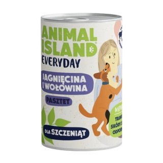 ANIMAL ISLAND ANIMAL ISLAND Everyday wołowina i jagnięcina dla szczeniąt puszka 400g