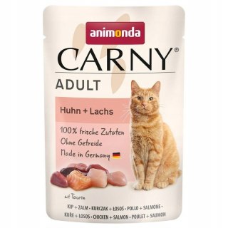 Animonda Animonda Carny Adult Pouch Chicken,Salmon 85g