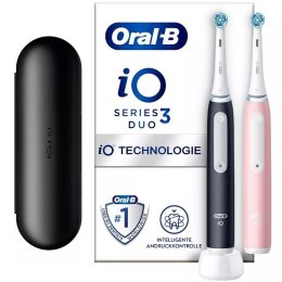 Braun Braun Oral-B szczoteczka elektryczna iO 3 zestaw DUO BLACK&PINK