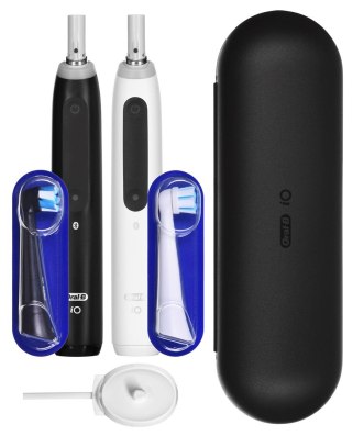 Braun Braun Szczoteczka elek.Oral-B iO5 Duo Matt Black/Quite White