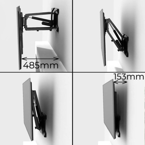 Maclean MACLEAN UCHWYT DO TV ELEKTRYCZNY NAD KOMINEK 37"-70" 35KG Z PILOTEM MC-891 Maclean MACLEAN UCHWYT DO TV ELEKTRYCZNY NAD KOMINEK 37"-70" 35KG Z PILOTEM MC-891