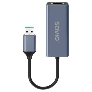 SAVIO SAVIO ADAPTER USB-A - RJ-45 GIGABIT ETHERNET AK-83