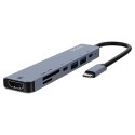 SAVIO SAVIO HUB USB-C 7 W 1 AK-82