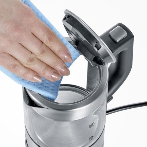 SEVERIN SEVERIN CZAJNIK ELEKTR. SZKŁO-STAL, POJ. 0,5 L, ZAKRYTA GRZAŁKA, W 100% BEZ BPA, OBSŁUGA JEDNĄ RĘKĄ, MOC 1100W WK3472 SEVERIN SEVERIN CZAJNIK ELEKTR. SZKŁO-STAL, POJ. 0,5 L, ZAKRYTA GRZAŁKA, W 100% BEZ BPA, OBSŁUGA JEDNĄ RĘKĄ, MOC 1100W WK3472