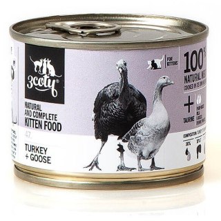 3coty 3Coty TURKEY + GOOSE for Kittens 180g