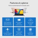 ASUS ASUS Vivobook 15 X1504VA-BQ2947 Core 5 120U 15.6"FHD IPS-level Panel 60Hz 250nits AG 16GB DDR4 SSD512 Intel Graphics WLAN+BT Cam
