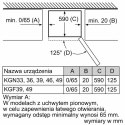 BOSCH Chłodziarko-zamrażarka BOSCH KGN39VIEB BOSCH Chłodziarko-zamrażarka BOSCH KGN39VIEB