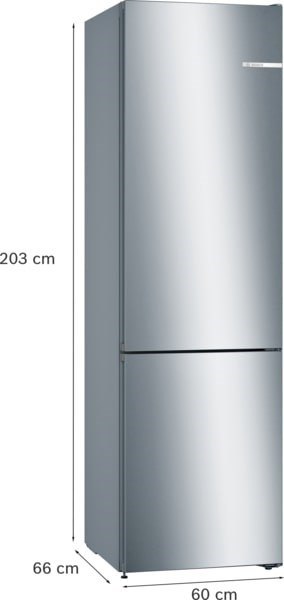 BOSCH Chłodziarko-zamrażarka BOSCH KGN39VIEB BOSCH Chłodziarko-zamrażarka BOSCH KGN39VIEB