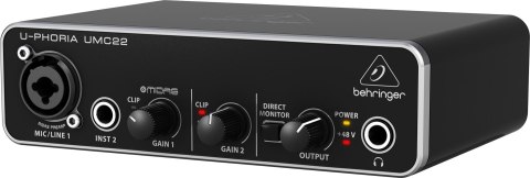 Behringer Behringer UMC22 - Interfejs audio USB Behringer Behringer UMC22 - Interfejs audio USB