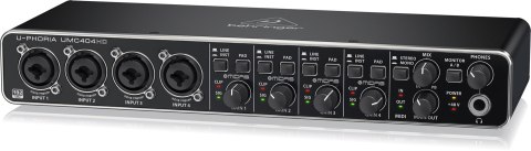 Behringer Behringer UMC404HD - Interfejs audio USB Behringer Behringer UMC404HD - Interfejs audio USB