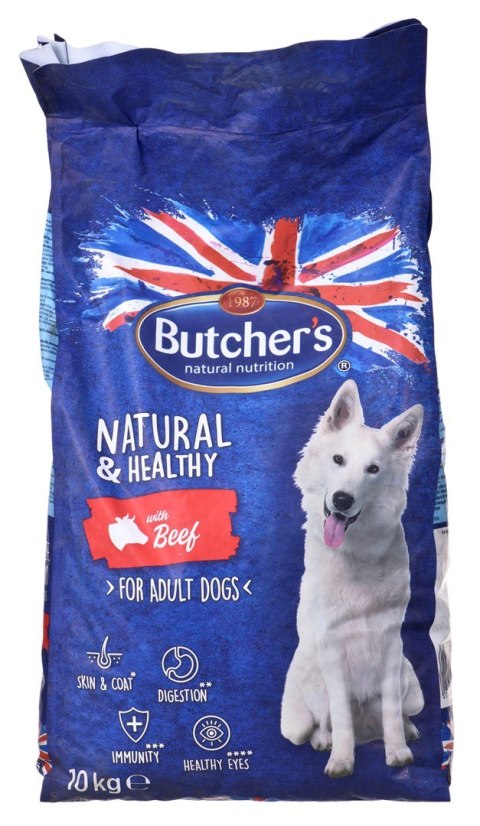 Butcher's BUTCHER'S z wołowiną 10kg - sucha karma dla psa (WYPRZEDAŻ) Butcher's BUTCHER'S z wołowiną 10kg - sucha karma dla psa (WYPRZEDAŻ)