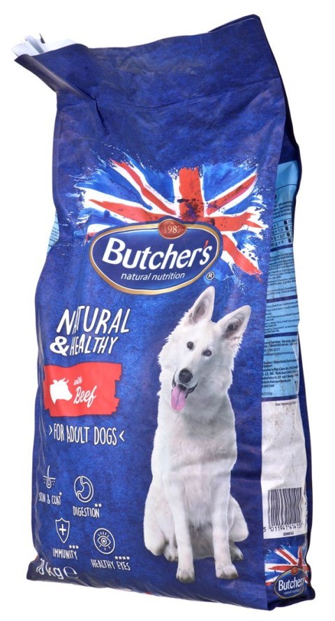 Butcher's BUTCHER'S z wołowiną 10kg - sucha karma dla psa (WYPRZEDAŻ) Butcher's BUTCHER'S z wołowiną 10kg - sucha karma dla psa (WYPRZEDAŻ)