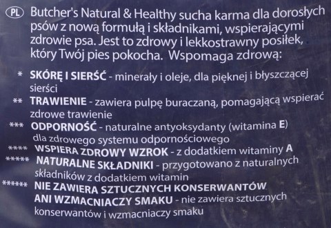 Butcher's BUTCHER'S z wołowiną 10kg - sucha karma dla psa (WYPRZEDAŻ) Butcher's BUTCHER'S z wołowiną 10kg - sucha karma dla psa (WYPRZEDAŻ)