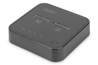 DIGITUS DIGITUS STACJA DOKUJĄCA DO SSD M.2 NVME Z FUNKCJĄ KLONOWANIA OFFLINE, USB-C, CZARNA DA-71545
