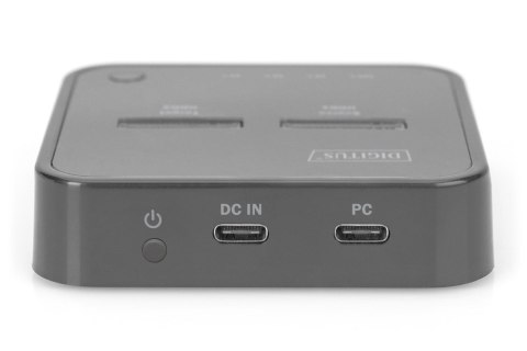 DIGITUS DIGITUS STACJA DOKUJĄCA DO SSD M.2 NVME Z FUNKCJĄ KLONOWANIA OFFLINE, USB-C, CZARNA DA-71545 DIGITUS DIGITUS STACJA DOKUJĄCA DO SSD M.2 NVME Z FUNKCJĄ KLONOWANIA OFFLINE, USB-C, CZARNA DA-71545